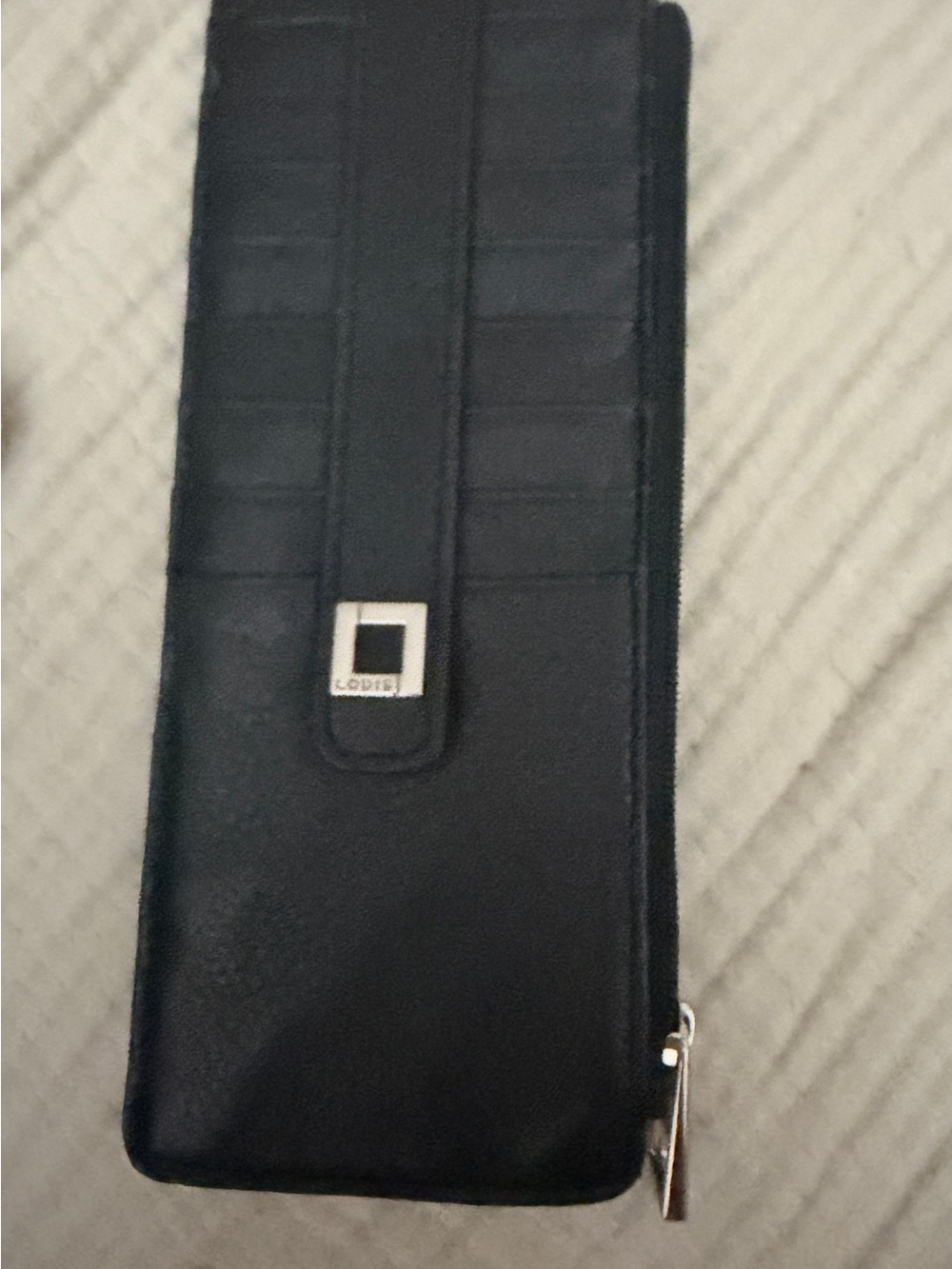 Lodis Black Leather Wallet with RFD Protection - Picture 2 of 3